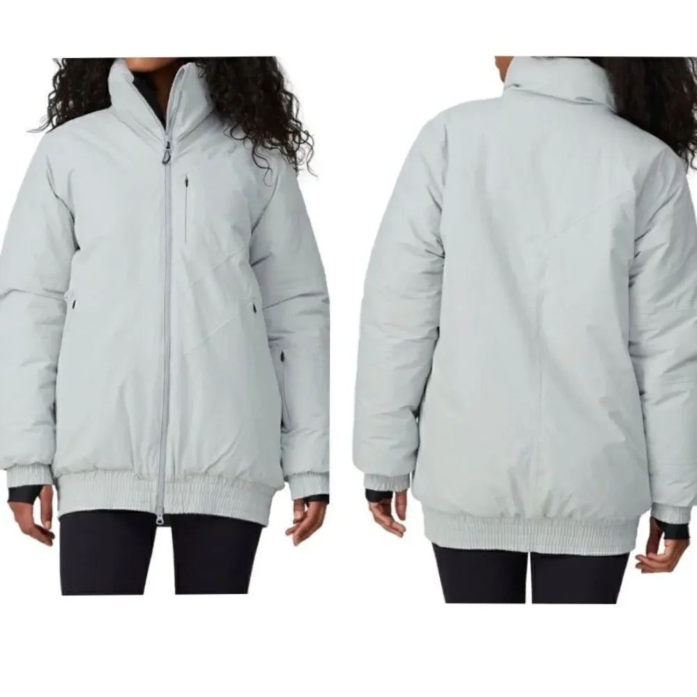 LNDR Light Grey Velocity Ski Jacket
